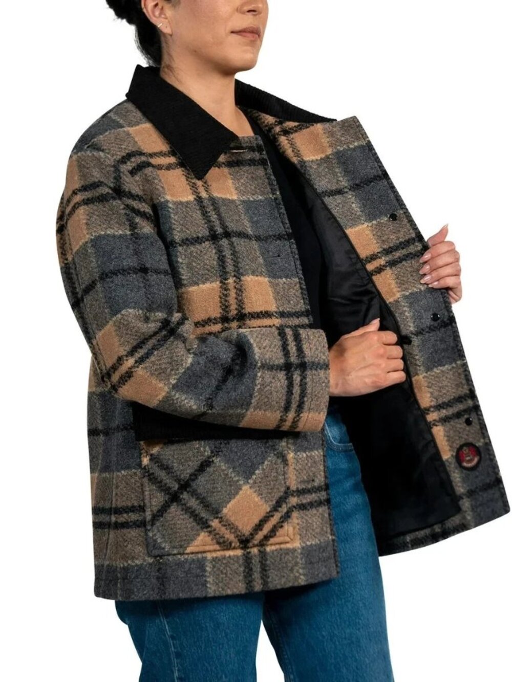 Pendleton Women's Wool Blend Barn Coat - Picture 2 of 5